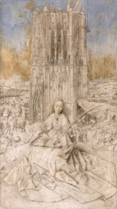 Santa Barbara, Jan Van Eyck, Koninklijk Museum voor Schone Kunsten de Amberes