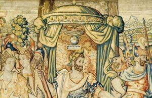 Alfombras y tapices antiguos en FERIARTE 2009