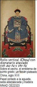 Dignatario. Chou