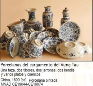 Porcelana cargamento de Vung Tau