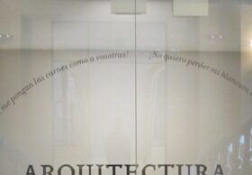 “Arquitectura escrita” en el Círculo de Bellas Artes