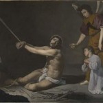 Diego Velázquez, 1599-1660.Cristo tras la flagelación contemplado por el alma cristiana, probablemente 1628-9. The National Gallery, Londres