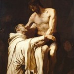 Francisco Ribalta 1565-1628.Cristo abrazando a San Bernardo, hacia 1624-7. Museo Nacional del Prado, Madrid