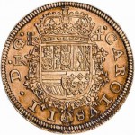 692 Lote 692- 4 escudos de Carlos II . Subastas Jesús Vico. a Moneda