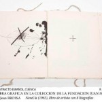 TÀPIES, Antoni  y  BROSSA, Joan, Novel·la (1965), libro de artista con 8 litografías copia