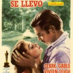 Cartel de cine lo que el viento se llevó