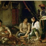 Eugène Delacroix. -i-Mujeres de Alger en su aposento–i-, 1834, óleo sobre lienzo, 180 x 229 cm, Musée du Louvre. &copy 2009 Musée du Louvre – Erich Lessing