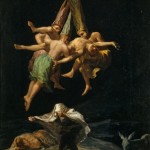 Vuelo brujas, Goya. Museo del Prado