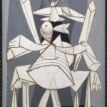 Femme assise dans un fauteuil (Dora) de Pablo Picasso