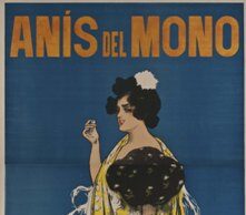 El cartel de Anís del Mono de Ramon Casas y los mantones de Manila en el Museo del Traje