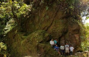 La cara de los Incas descubierta en una gran roca en la selva peruana