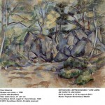 Paul C√©zanne: Rocher dans le bois, um 1893