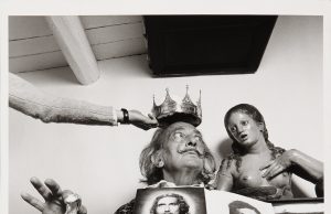 Alberto Schommer en el Museo de la Academia de Bellas Artes