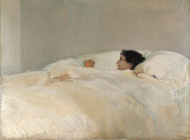 Madre, 1900. Joaquín Sorolla Bastida. Óleo sobre lienzo. Museo Sorolla, inv 324; BPS 1131