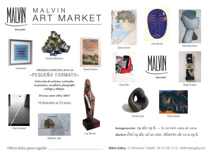 Art Market de Navidad en Malvin Gallery