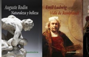 Libros de bolsillo de la Editorial Casimiro sobre Rembrandt y Rodin