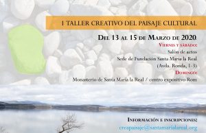 Todo listo para el I Taller Creativo del Paisaje Cultural