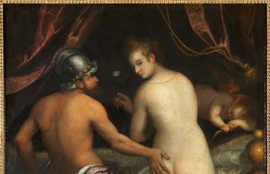 Venus y Marte, de Lavinia Fontana, regresa al Palacio de Liria