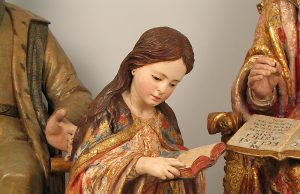 «Libera una escultura» rescata a una Virgen Niña del siglo XVIII