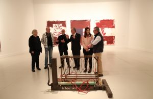 Carlos León, en el Centro de Arte Contemporáneo de Málaga