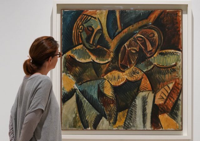 11 Pablo Picasso, Tres figuras bajo un arbol 1907-1908 © Museo Picasso Málaga MPM