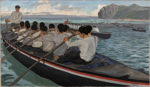 Manuel Losada, Los remeros, 1912, Museo de Bellas Artes de Bilbao