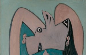 «Busto de mujer con los brazos cruzados detrás de la cabeza» en el Museo Picasso Málaga