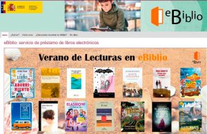 Los préstamos del servicio online eBiblio aumentan un 68,4% en 2019