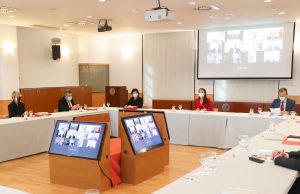 Reunión del Patronato de la Residencia de Estudiantes de Madrid
