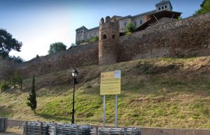 Obras de emergencia en la Muralla de Toledo