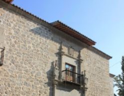 Obras de adecuación del Palacio de los Águila, en Ávila