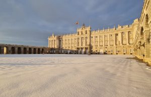 Patrimonio Nacional bajo el manto blanco de la borrasca «Filomena»