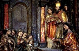 Patrimonio Nacional restaura dos retablos del Real Alcázar de Sevilla