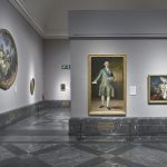 La obra Aníbal vencedor, que por primera vez mira a Italia desde los Alpes de Goya donada por la Fundación Amigos del Museo del Prado expuesta en la sala 35 del edificio Villanueva