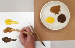 Taller para familias en el Museo Picasso Málaga «Pintar con olores»