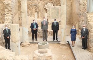 El Rey ha inaugurado el Museo Foro Romano Molinete en Cartagena