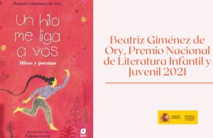 Beatriz Giménez, Premio Nacional de Literatura Infantil y Juvenil 2021
