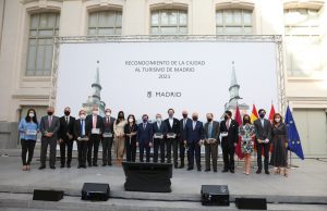 Homenaje del Ayuntamiento de Madrid al sector turístico