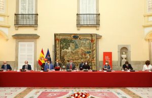 Los Reyes presidieron el Patronato del Instituto Cervantes
