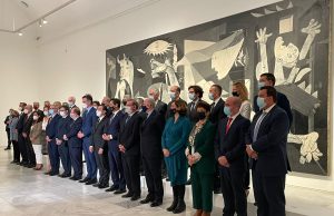 Miembros Comisión Nacional Conmemoración 50 aniversario de la muerte de Picasso