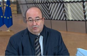 Miquel Iceta defiende en Bruselas la gestión sostenible del patrimonio cultural