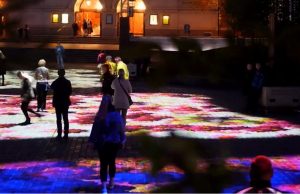 Miles de espectadores disfrutaron del LuzMadrid, a pesar de la lluvia