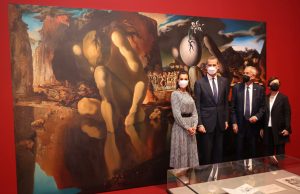 Los Reyes inauguran en Viena la exposición Dalí y Freud