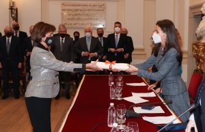 La Reina entrega la Medalla de Honor de la Academia a Hispania Nostra