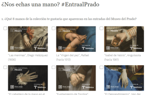 #EntraalPrado permite elegir el diseño de las entradas al Museo