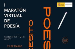 Cultura organiza el I Maratón virtual de Poesía ‘Necesito Poesía’