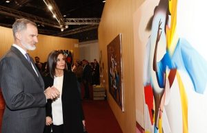 Los Reyes inauguraron la Feria Internacional ARCOmadrid 2024