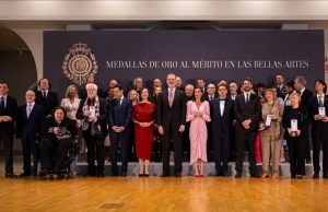 Los reyes entregaron las Medallas de Oro a las Bellas Artes