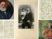 Cartas de Sorolla guardadas en una carpetilla de gastos domésticos