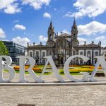 View of Church of Saint Mark in Braga, Portugal